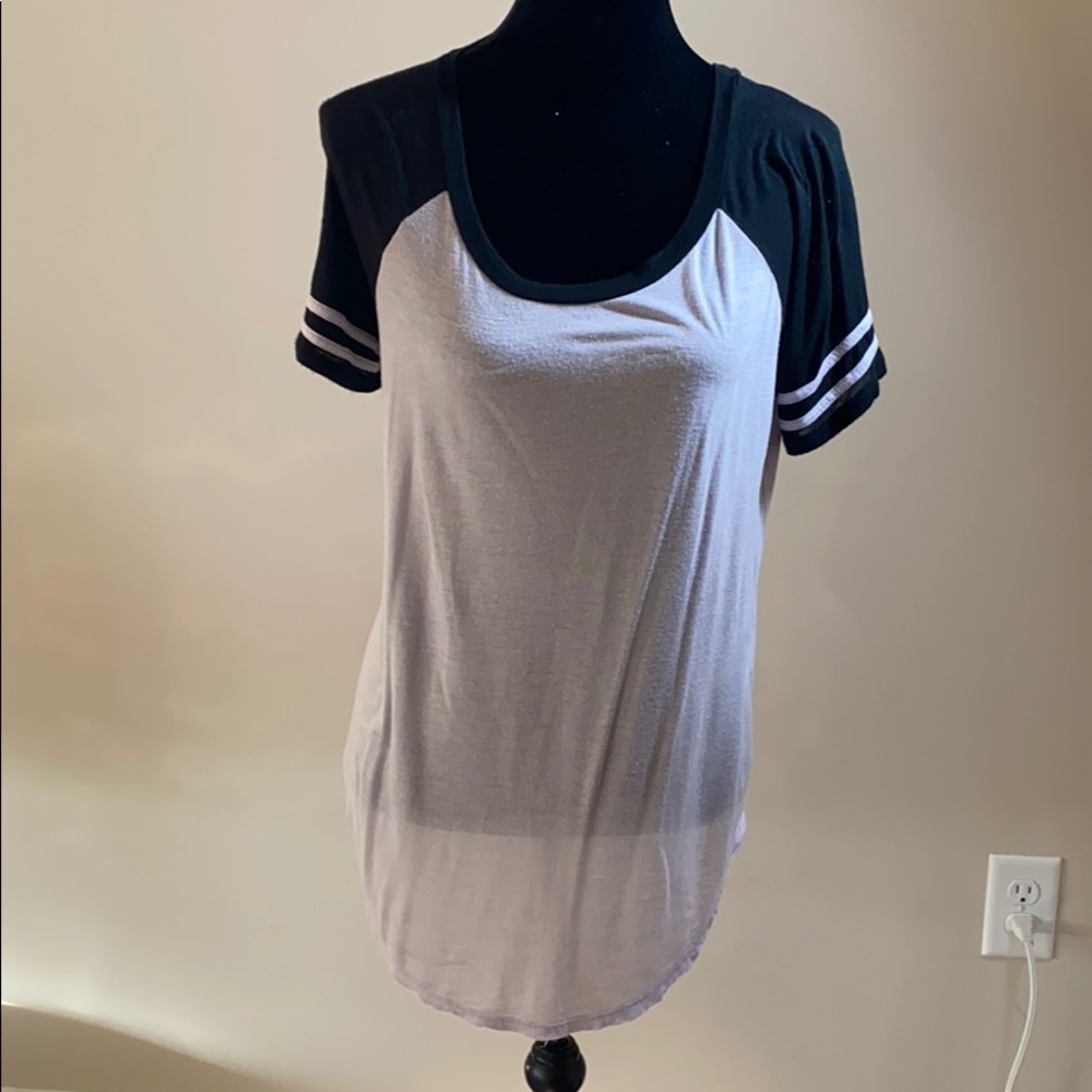 Purple work out tee
